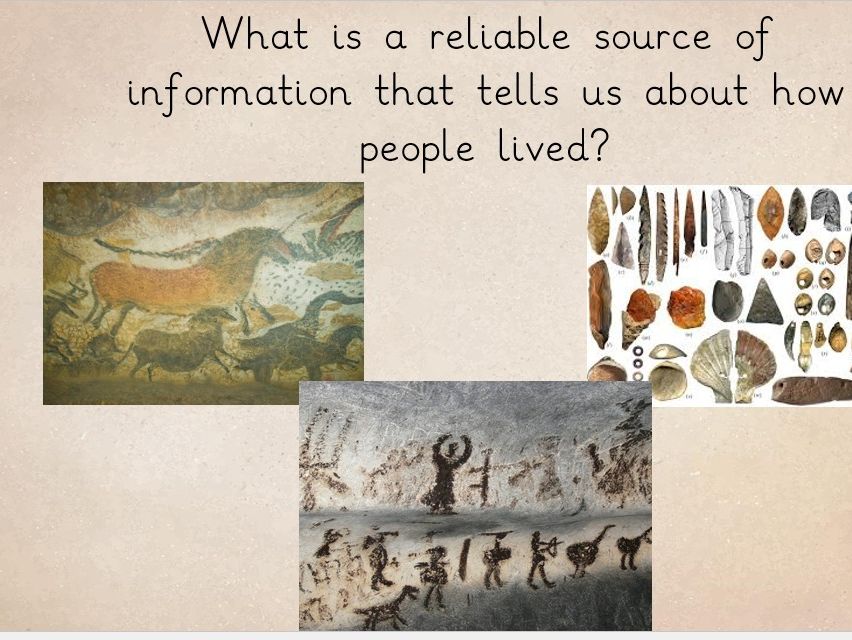 Year 3 - History unit of work - Stone Age including an SEN simplified plan