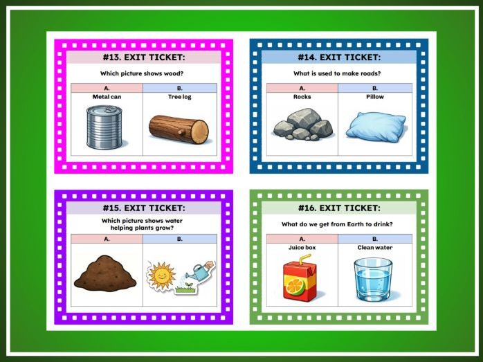 Earth Materials Around Us | Kindergarten Science | TEKS K.11