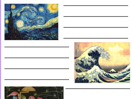 Create your own question worksheet.