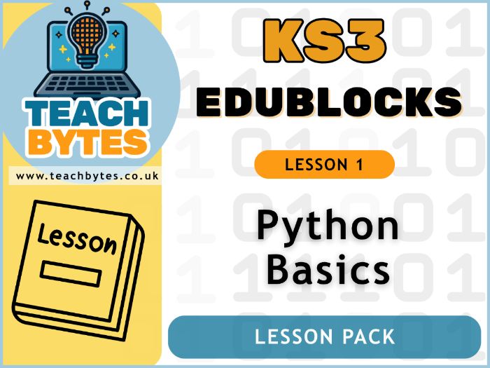 Edublocks - L1 Python Basics Lesson Pack