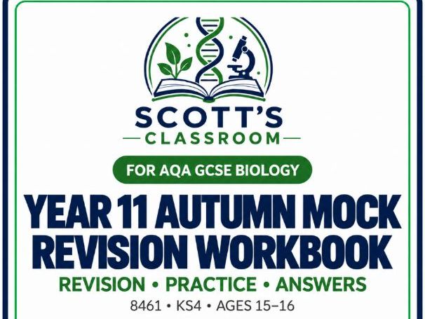 AQA GCSE Biology Year 11 Autumn Mock Revision Workbook