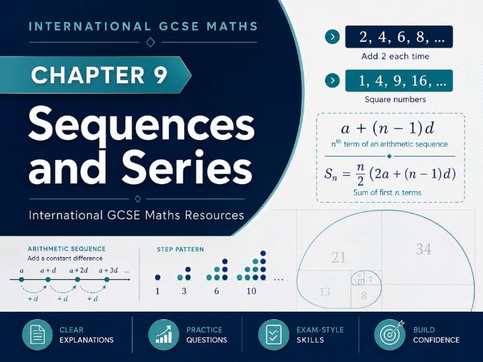 09 - Sequences and Series Teacher Pack - Pearson Edexcel iGCSE Maths