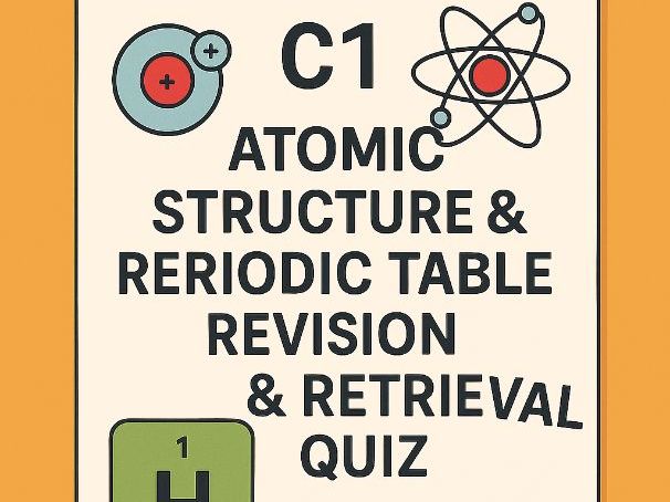 AQA C1 Atomic Struct & Periodic Quiz