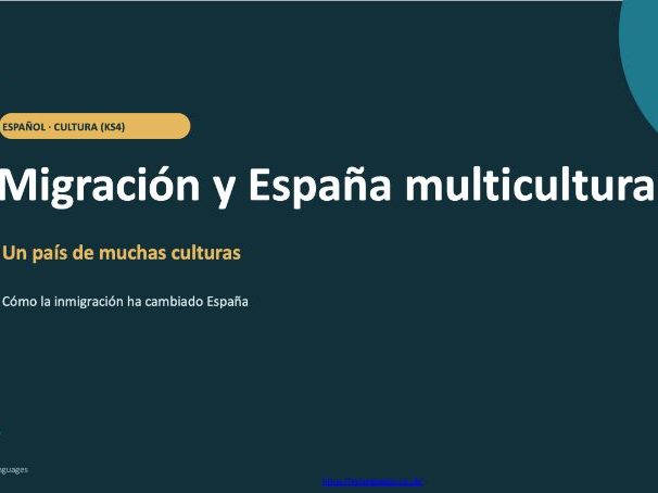 SPANISH: Migración y España multicultural (Cultural lesson)