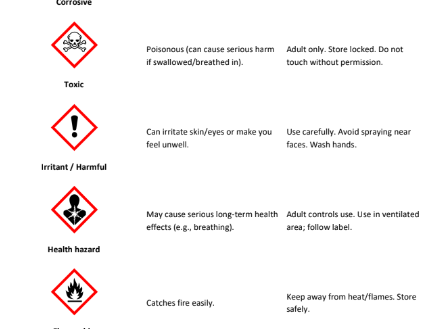 Glitter Germs & Cleaning Safety COSHH Lesson | Practical Germs, Hygiene & Hazard Symbols