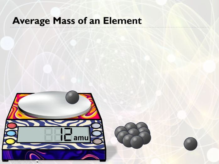 Atomic Mass (Animated Chemistry PowerPoint)