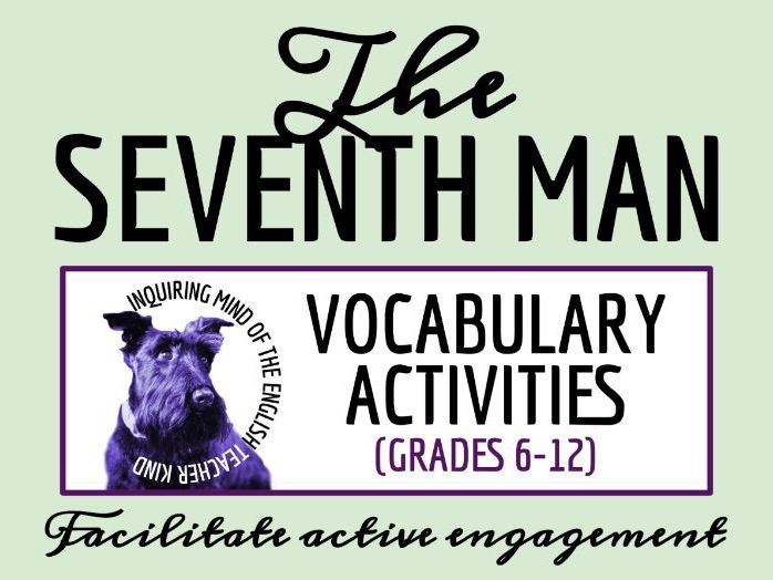 "The Seventh Man" by Haruki Murakami Vocabulary Activities | Story of Survival