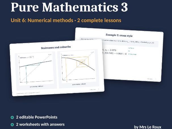 P3 Unit 6: Numerical Methods (Edexcel IAL)