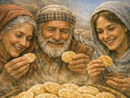 0084 BIBLE VISUAL REGISTER     HOW DID GOD FEED THE PEOPLE IN THE DESERT???