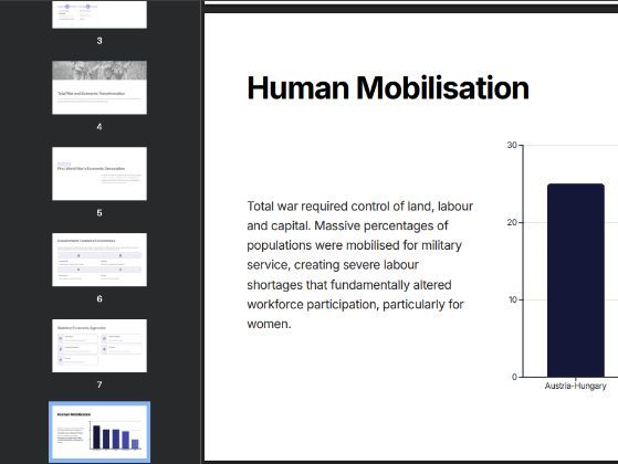 IB DP History Paper 2: Conflict - How Did Conflict Affect People’s Lives?