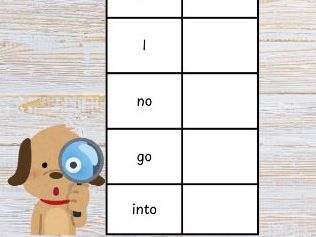 Search for Tricky Words - Phase 2 and 3