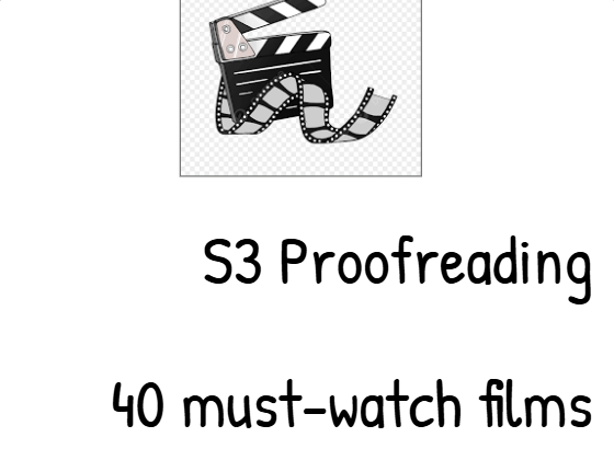 S3 Proofreading/Literacy Practice