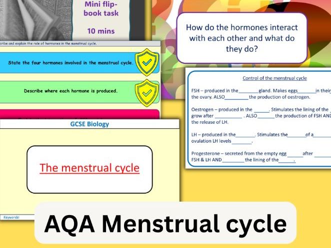 AQA GCSE Biology: Menstrual Cycle