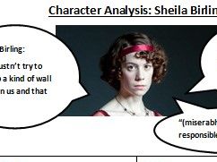 An Inspector Calls Character Analysis