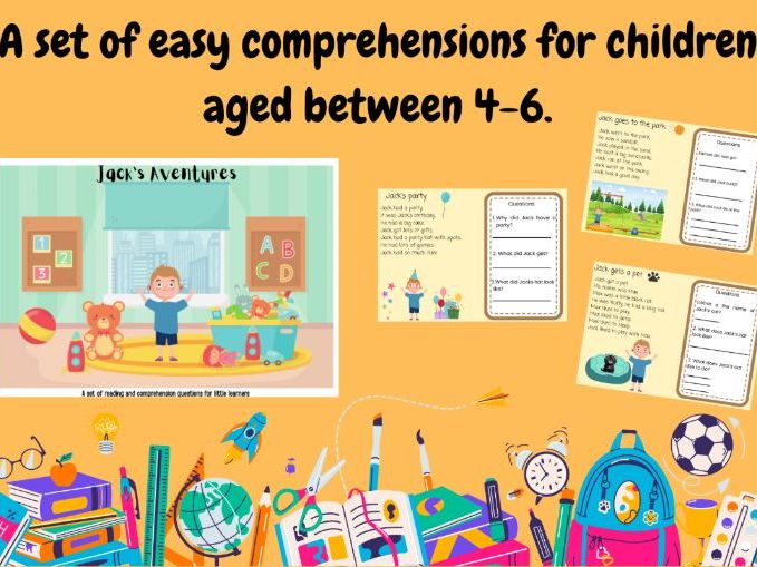 Reading comprehension for little learners