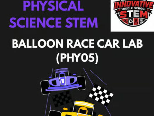 Balloon Race Car Physics STEM Lab PHY05