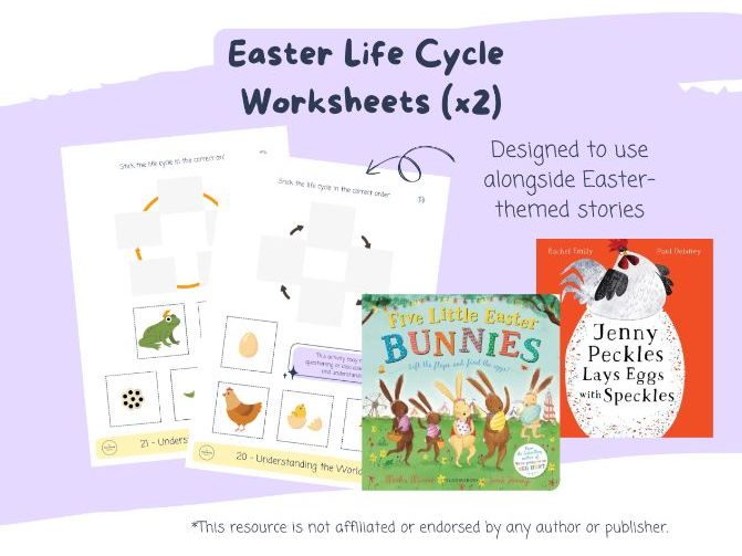 Easter Life Cycle Worksheets