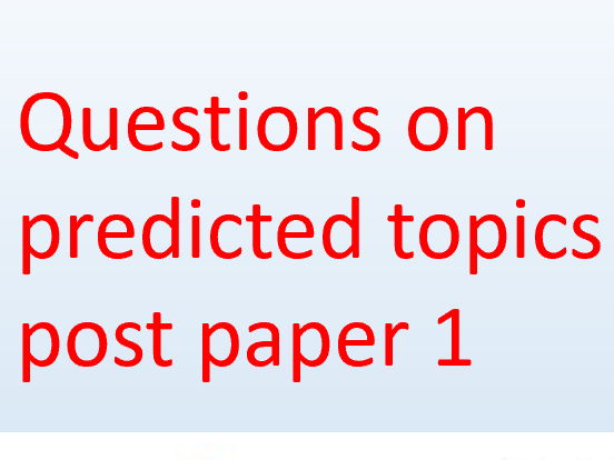 Edexcel A Level Maths Predicted Paper 2 2026