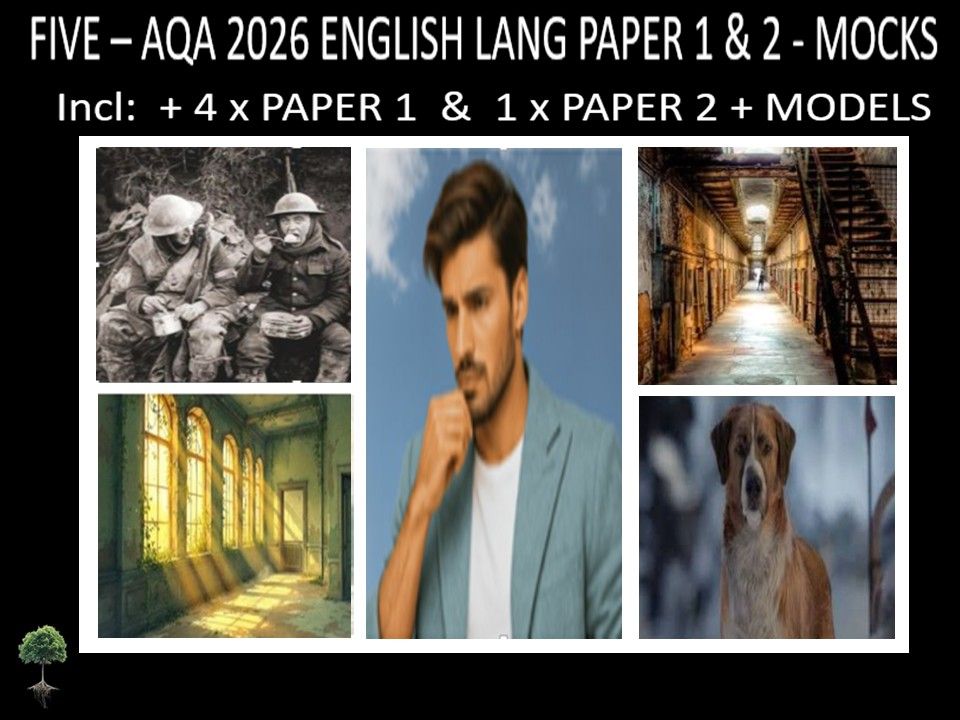 FIVE - AQA PAPER 1 & 2 | 2026 FULL MOCKS | MODELS