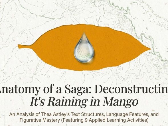 It’s Raining In Mango Analysis Mini: Theme Character Language Senior Australian