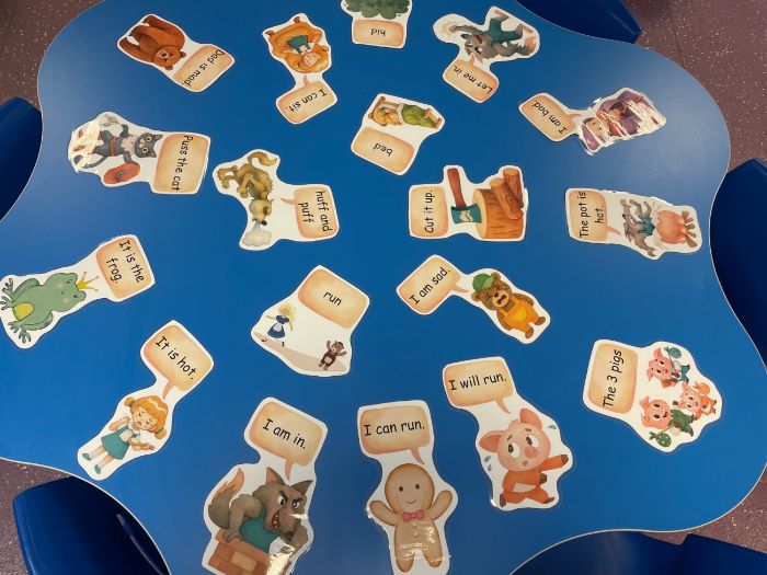 Traditional Tales Early Reading Sentences