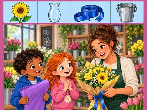 A Visit to the Flower Shop | Reading & Writing | Grades 1-2
