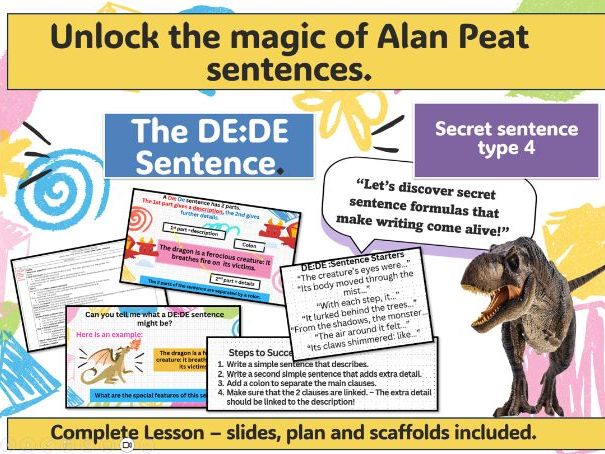 Alan Peat’s DE:DE Sentences - Complete Lesson  FULLY  UPDATED for 2025