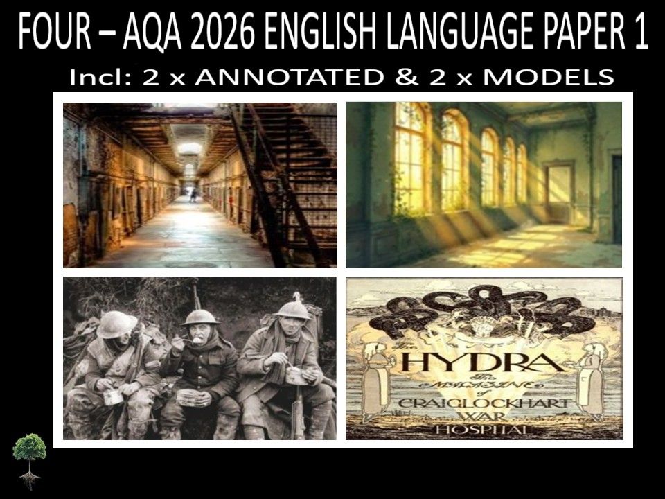 FOUR - AQA PAPER 1 | 2026 FULL MOCKS | ANNOTATED | MODELS