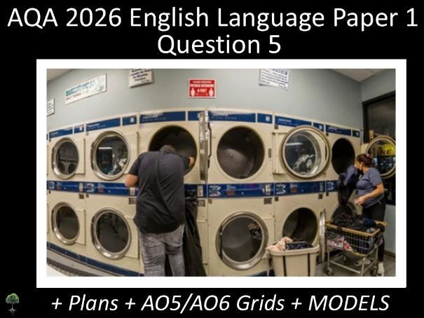 Question 5 - AQA 2026 GCSE English Language Paper 1 | Plans, AO Grids, Models (Bor)