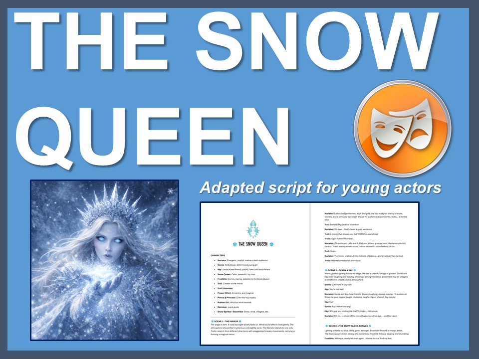 The Snow Queen: Adapted script for young actors