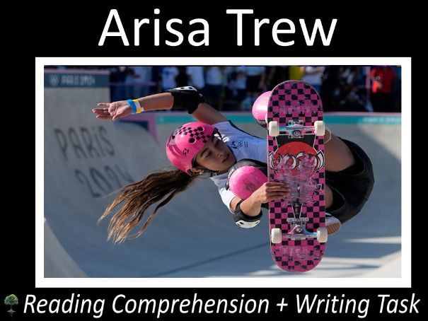 ARISA TREW: Olympic Gold at 14 | Reading Comprehension + Speech Writing Task