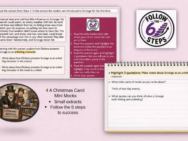 AQA English Literature Paper 1 Mini Mocks- A Christmas Carol