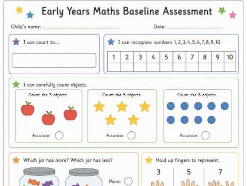 Early Years Maths Baseline Assessment