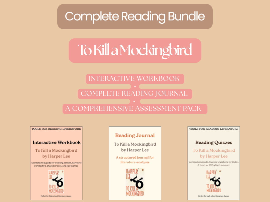 To Kill a Mockingbird – Complete Reading Bundle | BFI, A Level & GCSE English Literature