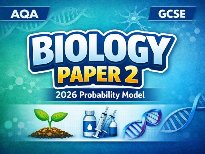 AQA Biology Paper 2 2026 Probability Grid