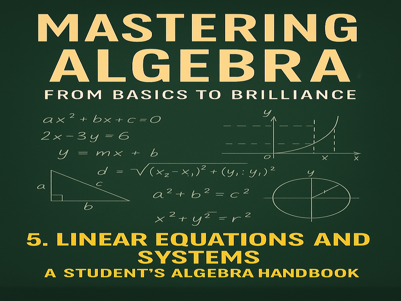 5. Linear Equations and Systems A Student's Algebra Handbook
