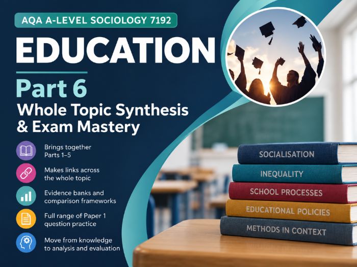 AQA A-Level Sociology Education Part 6: Whole Topic Synthesis & Exam Mastery