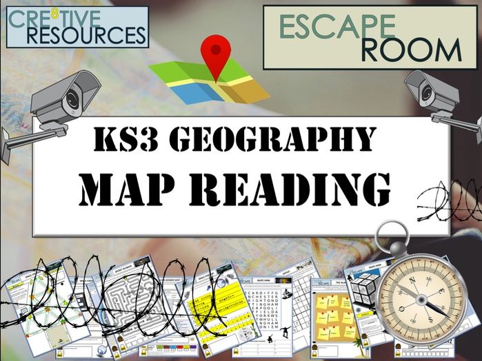 Map Reading Escape Room - Geography Transition