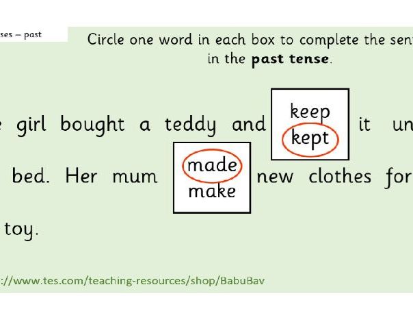 KS1 Punctuation and Grammar Revision (2025 SPaG Paper 2)