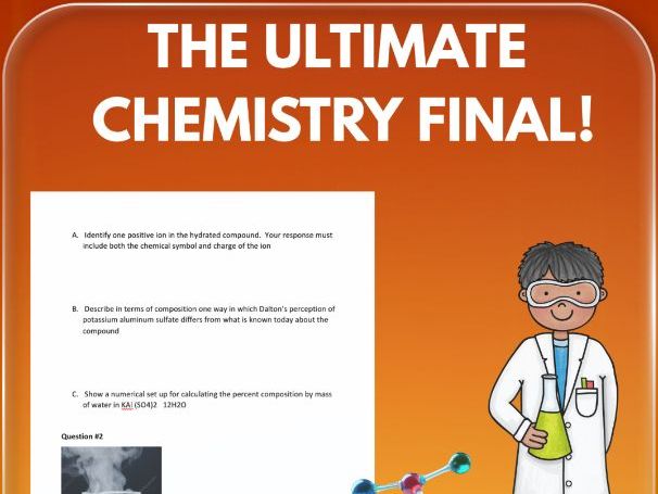Chemistry Final Exam Grade 10 Review, ����Vlogt & Answer Key Word