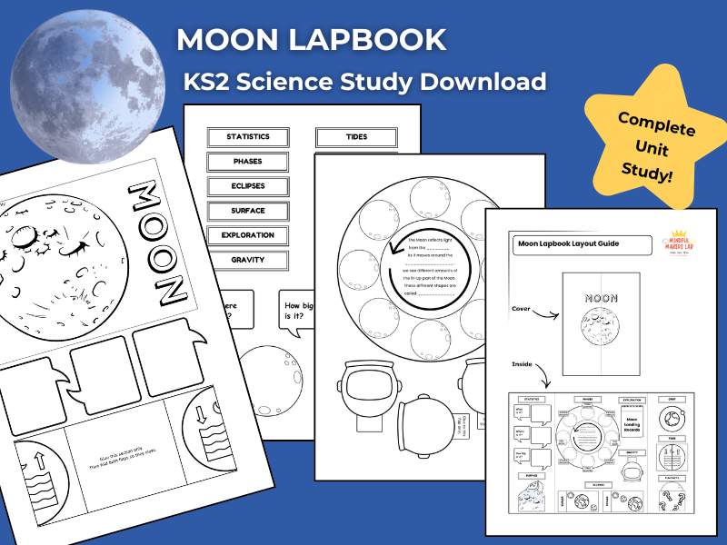 Moon KS2 Science Activities | Lapbook