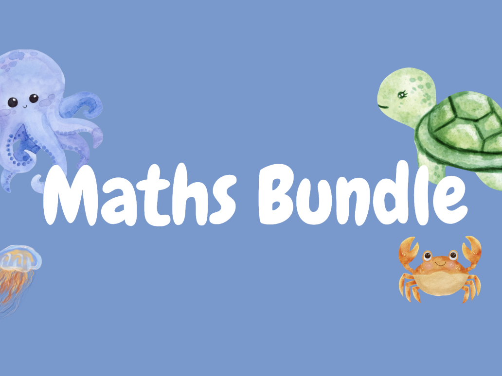 EYFS - Maths - Under The Sea Themed Bundle