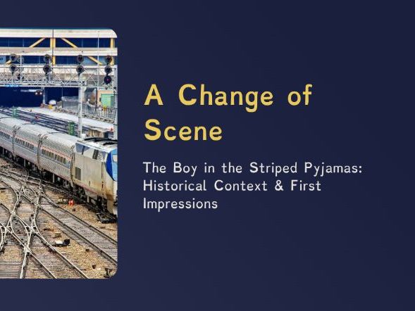 The Boy in the Striped Pajamas - Lesson 1