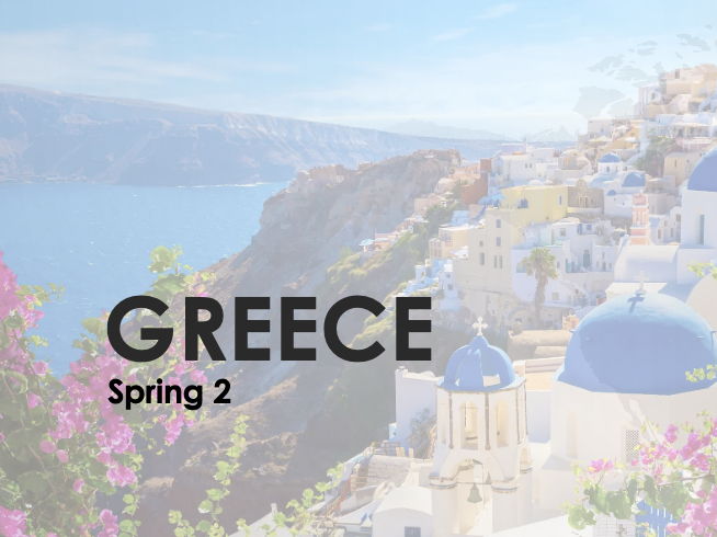Year 3/4 Greek Islands Geography unit
