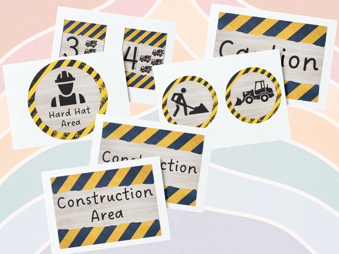 Display - Construction Sign Pack