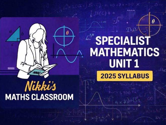Specialist Maths Algebra of Vectors in 2D Unit 1 Topic 4 Year 11 QLD 2025 Syllabus