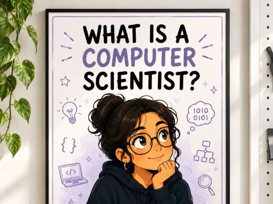 FREE What Is a Computer Scientist? Classroom Poster | Computer Science Careers | A4 PDF