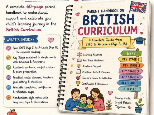 British Curriculum Parent Handbook