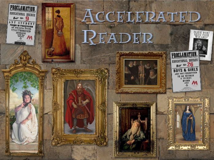 Hogwarts/Harry Potter themed Accelerated Reader PowerPoint