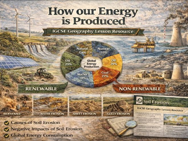 How Our Energy Is Produced? - IGCSE Geography - Resource Provision (First exams 2027)
